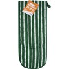 Double Oven Gloves Butcher Quilted Stripe Heat Resistant Oven Mitts