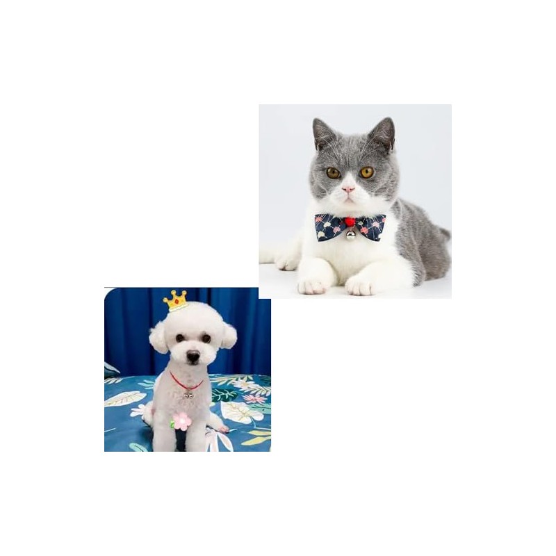 GCA Pet Dogs and Cats Collar Bells,Pet Collar Accessories,1/2-Inch, Silver（3
