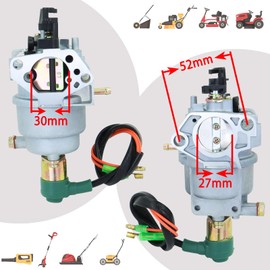 REMEDART P27-2E Carburetor Fits for Huayi P27-2E Carb for Champion 41532 100161 47.131000.22 YF190FD-2-211 model 9000/7000 9375/7500 Watt 439cc Portable Generator with spark plug