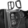 HTHE Carbon Fiber Center Console Dashboard Side Air Vent Panel