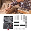 Electric Screwdriver Kit Lightweight Rechargeable Screwdriver with Long and Short