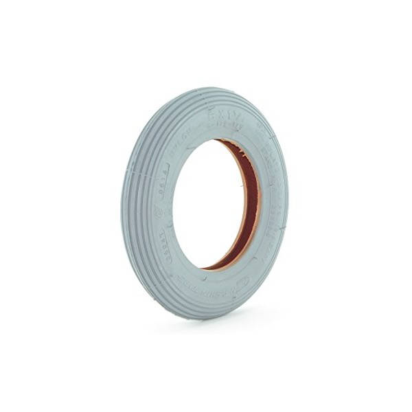 6 x 1 1/4 Pneumatic Tire - Ribbed Tread -
