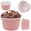 KADAX Soufflé Moulds, 1 Piece, Diameter 9 cm, Crème Brûlée