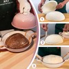 AHJ 6QT Dutch Oven For Bread Baking, Enameled Cast Iron