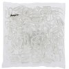 Anpro Pack of 120 Plastic Curtain Hooks White 2.8 x