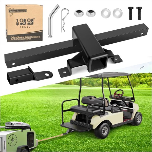 10L0L Golf Cart Bumper Trailer Hitch Suitable for Club Car
