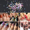 Glitter Sequins Set, Assorted Round Thin Shiny Foil Flakes Art