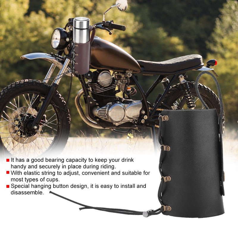 Motorcycle Motorbike Adjustable Drink Cup Bottle Holder Water Beverage Mount
