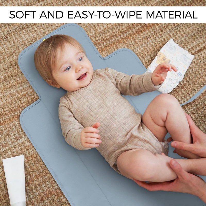 Portable Diaper Changing Pad - Soft and Easy to Clean