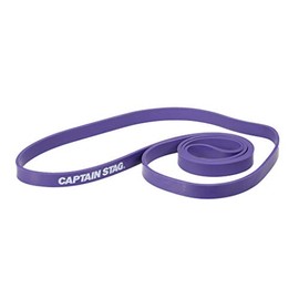 Captain Stag UR-897 Vit Fit Muscle Training, Exercise, Stretch, Fitness Training Band, Hard Purple
