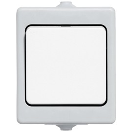 Kopp Universal Switch, Surface-Mounted Damp Room Standard