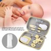 8pcs Convenient Daily Baby Nail Clipper Scissors Hair Brush Comb