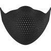 AIRPOP Original Reusable Face Mask, 4 Replacement Filters Included, Multi Layer Face Covering, Contoured Fit, Folding Adjustable Mask with Carry Bag, Washable Adult Face Mask, Black