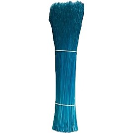 Craft Broomcorn 20" 1 Pound outsides/hurl (1 Pound, Blue)