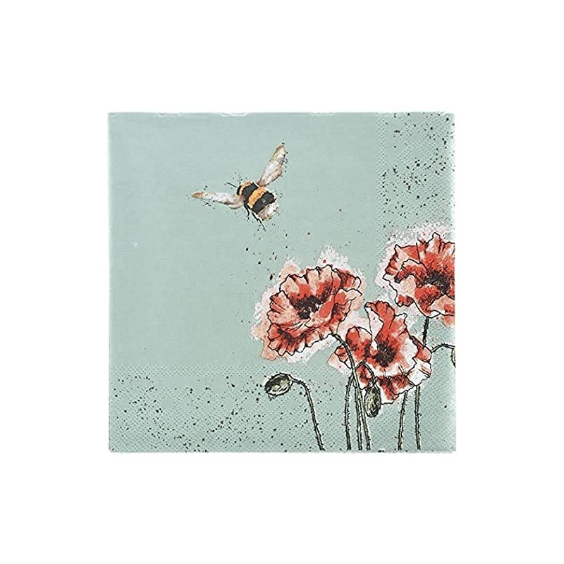 Wrendale Designs Flight of the Bumblebee Napkin