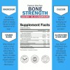 Bone Strength Calcium Supplement w/ Calcium, Vitamin D3, K2, C,