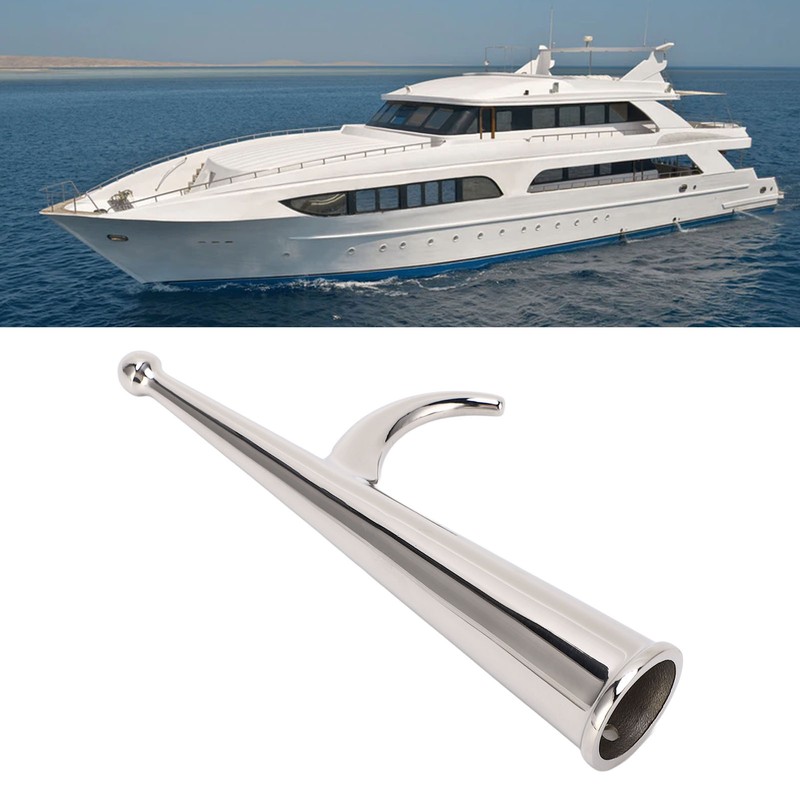 Boat Hook 28mm Stainless Steel Seawater Corrosion Resistance Marine Boat