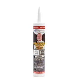 Dicor Dicor 651SANSW-1 NON-Leveling Ultra Sealant System - 10.1 Oz, White, High Performance, Non-Yellowing, Fast Curing, Durable, Highly Compatible, UV Stabilized