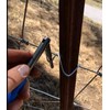 IRWPITW T Post Fence Clip Tool, Fence Wire Twisting Tool,