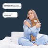 Olivia Rocco Extra Long Hot Water Bottle with Super Soft