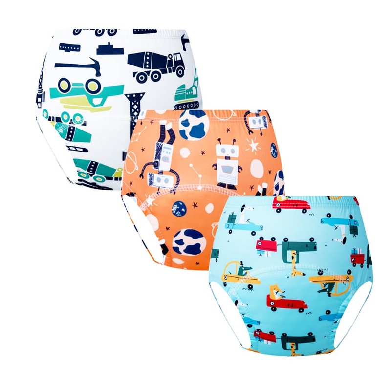 JackLoveBriefs Töpfchen-Trainingshose Töpfchentraining trainingsunterhose Kinder 4-5 Jahre(10 Stück,Farbe: Mehrfarbig, Gr.110)