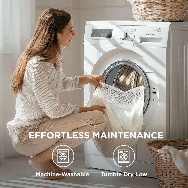 Bedsure Double Fitted Sheet Deep - Bed Sheets Extra Deep