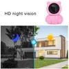 1080P WiFi PTZ Camera Pink Bear Styling Remote Viewing Night