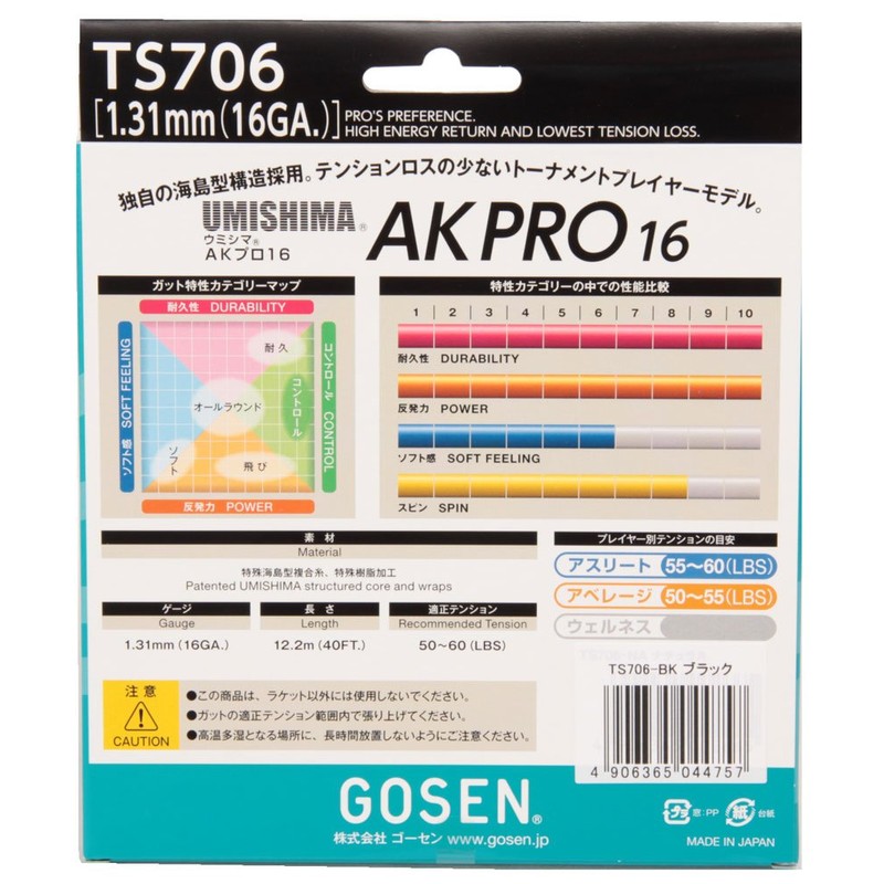 Gosen AK Pro 16 TS706
