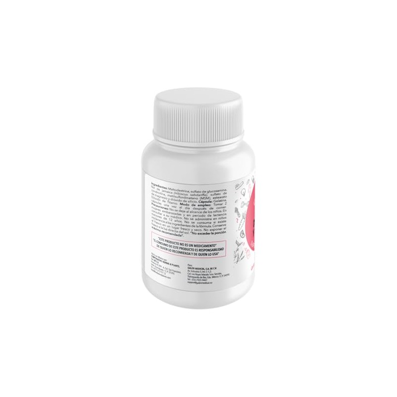 Glucosamina Duo Pack, 60 Cápsulas por Frasco (120 Cápsulas)