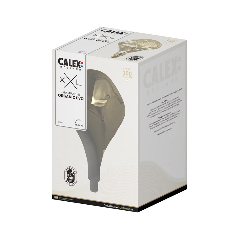CALEX XXL Organic Evo - Silver - LED Lamp -