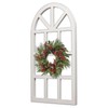 Sintosin Farmhouse Window Frame Wall Decor Living Room 36" x