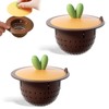 2-Pack Kitchen Sink Strainers, Compatible with Most Sink Drain Baskets,