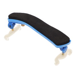 Rubber Violin Shoulder Rest 1/4 to 1/8 Violin Shoulder Support Violin Parts Orchestral Strings Accessories for Player Lovers (Blue)