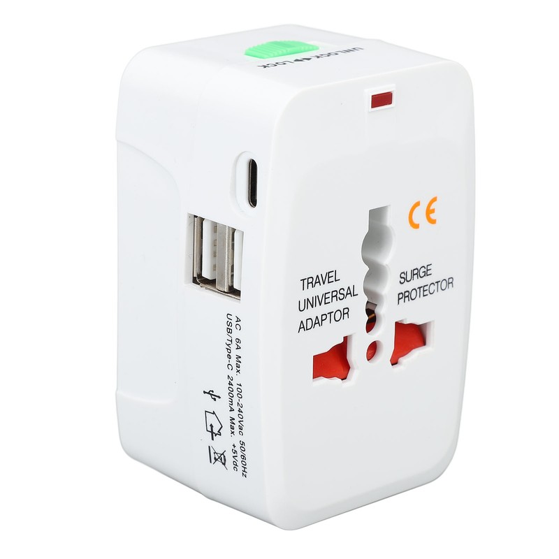 International Travel Adapter Universal Power Adapter for Appliances Communication Devices