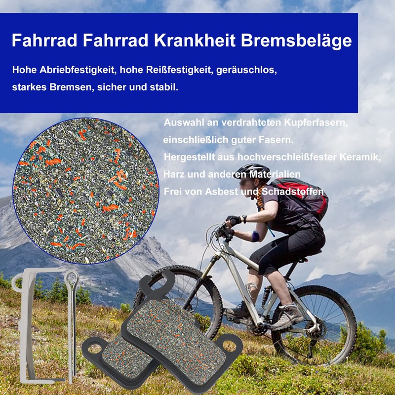 AHL Bicycle Disc Brake Pads for Shimano XTR Deore XT