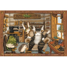 300 Piece Jigsaw Puzzle, WACHIFIELD Shoe Shop of Unima and Hilda (10.2 x 15.0 inches (26 x 38 cm))