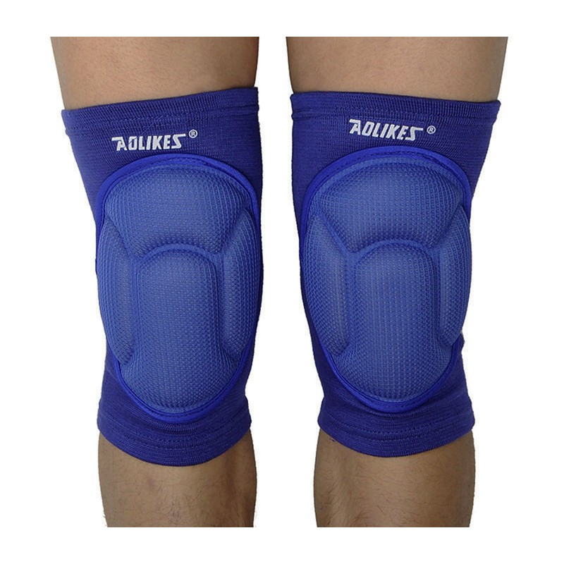 ONOGAL Shock Resistant Elastic Sports Knee Pads Blue 4533az