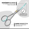 Beard Scissors - Rounded Tip - Ergonomic Design - Made