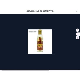 OKAY SKIN HAIR OIL SHEA BUTTER