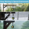 WORKPRO COB Keychain Work Light, Rechargeable Magnetic EDC Keychain Flashlight,