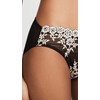 Wacoal Women's Embrace Lace Bikini Panty, Black, X-Large