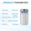 PATIKIL CBB65 Capacitor, 50+5uF 370-440 VAC 50/60Hz Aluminium CBB65 Air