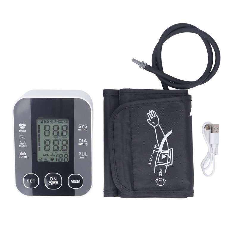 Upper Arm Health Gauge Sound Broadcast Accurate Automatic Measurement Digital