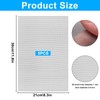5 Pcs 304 Stainless Steel Fine Wire Mesh Sheet, 20