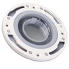 Toilet Flange Silicone and ABS Gray Universal Toilet Flange Replacement