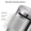 Mbillion Small Trash Can with Swing Lid 2.4 Gallons/9 Liter,