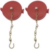 SpringSpray (2 Pack) 2-1/2" NH/NST Plastic Fire Hose Connection Standpipe