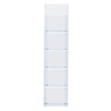 Saki Wall Pocket Clear Size: 7.9 x 33.5 inches (20