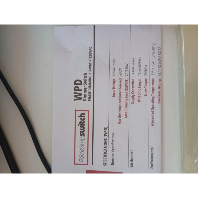 Acuity Controls Dimmer Forward Phase, Acuity Controls, Ivory WPD IV