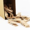 30pcs Large Wooden Clothespins, Sturdy and Heavy Duty Clothes Pins